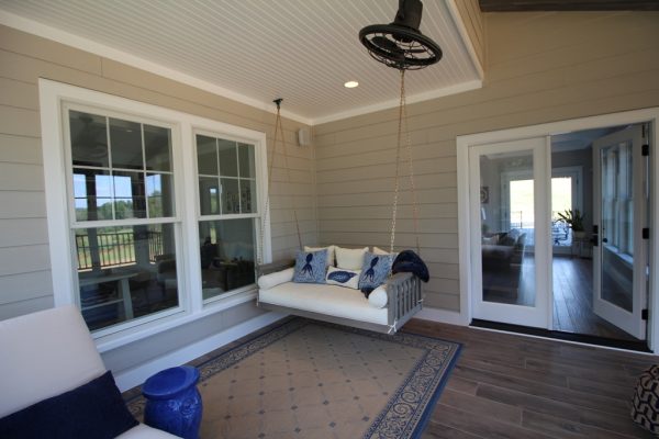 Imagine walking to your own swing where you can enjoy coffee, or beer