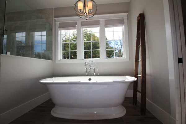 Owner's suite free standing tub