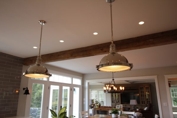 Pendant lighting that compliments the modern farmhouse look